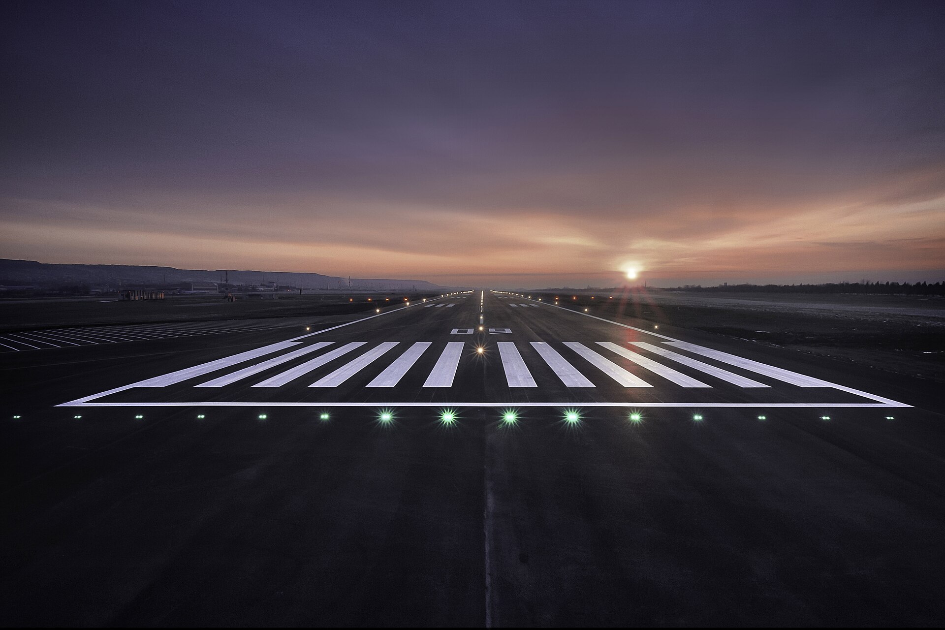 Runway at Varna Airport